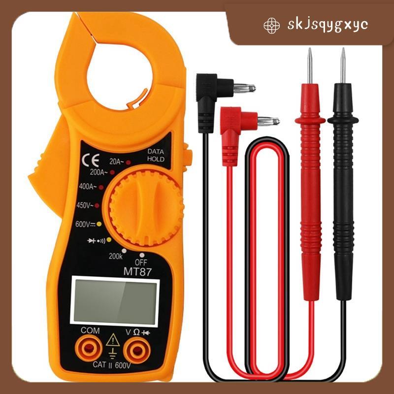 skjsqygxyc Digital Clamp Meter มัลติมิเตอร์ Digital Clamp Meter มัลติมิเตอร์ AC DC โวลต์มิเตอร์แอมป์