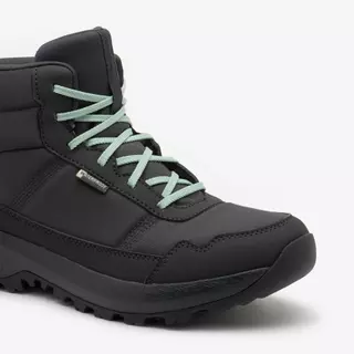Decathlon Women’S Waterproof Mid Hiking Boots รองเท้าเดินป่าข้อกลางกันน้ำสำหรับผู้หญิง รุ่น Nh100 Mid - Grey