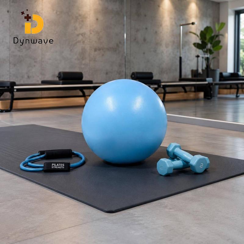 Dynwave PVC Pilates Ball Anti Burst Core Workout Ball สําหรับออกกําลังกายหน้าแรกและกิจสมดุล