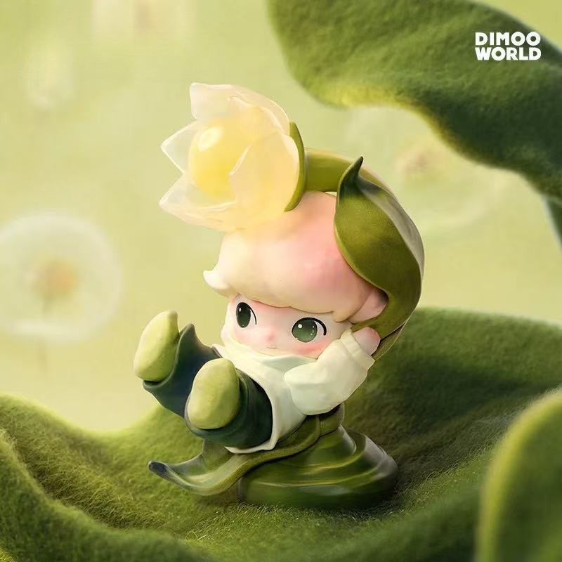 Secret Dimoo MOMENTS IN BLOOM Series น่ารักเครื่องประดับของเล่นเด็กผู้หญิงของขวัญวันเกิด 公仔- ซ่อนสไตล์-ฤดูใบไม้ผลิ天亮来 EZGD