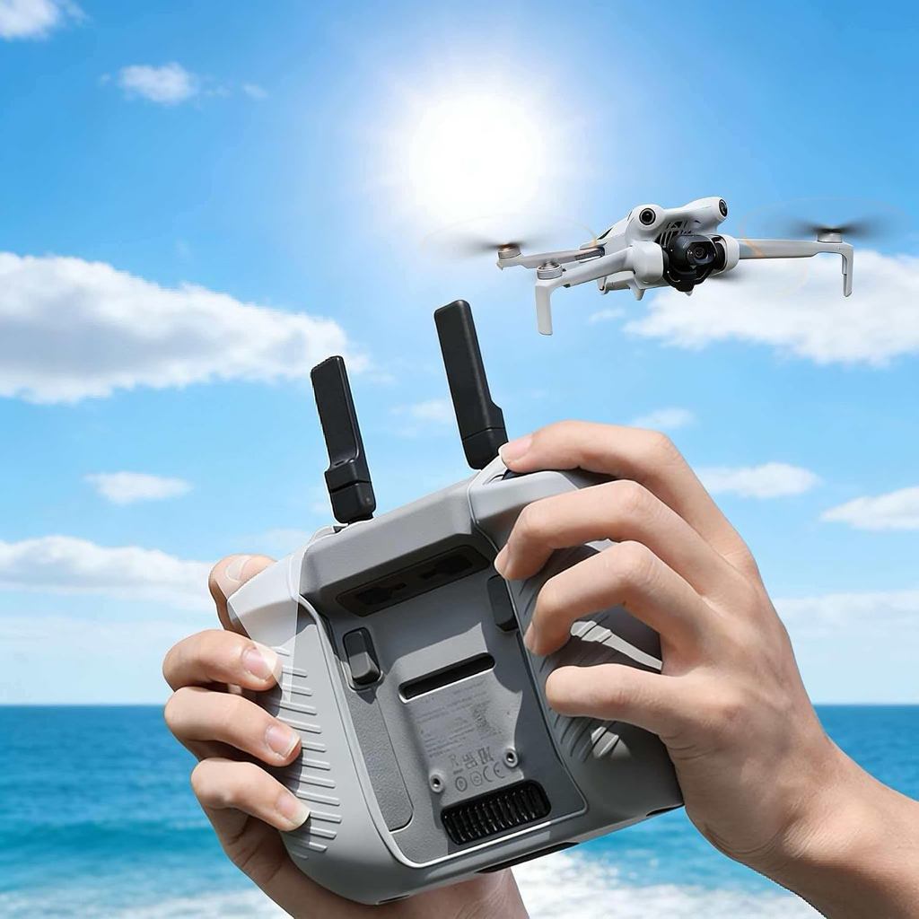 1 ชิ้น Air 3S ซิลิโคนสําหรับ DJI RC 2 Controller, ใช้งานร่วมกับ DJI Mini 4 Pro/Air 3/Neo/Flip Fly Mo