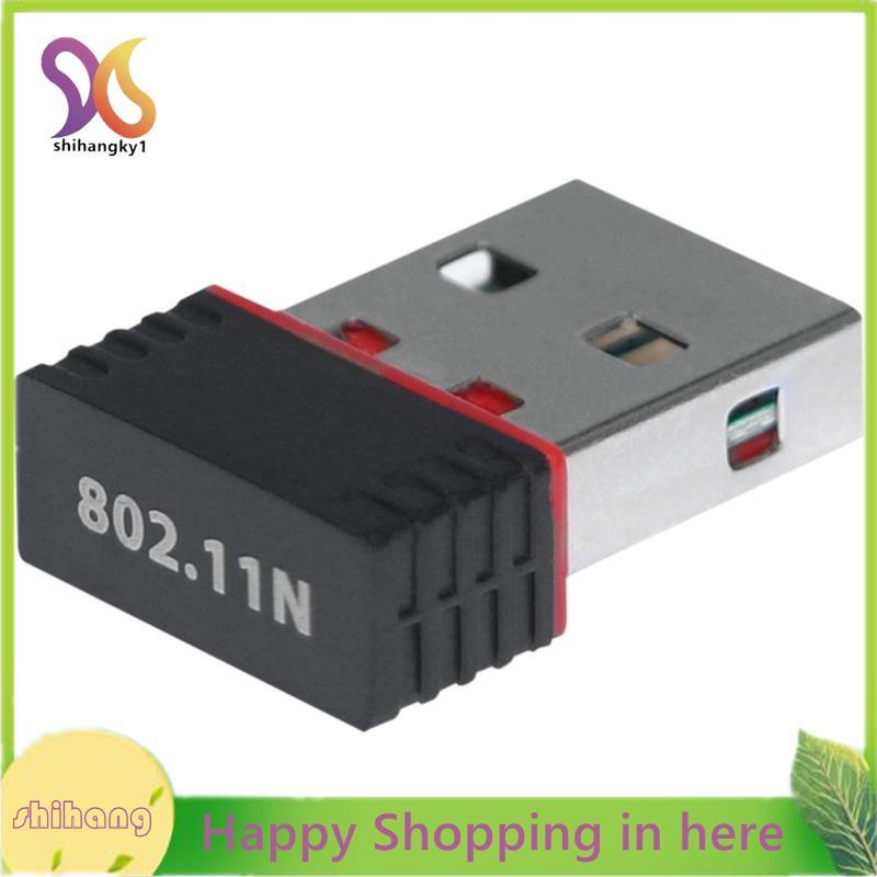 150Mbps Mini USB WiFi Adapter เครือข่ายไร้สาย LAN Card 802.11n RTL8188 Adaptor การ์ดเครือข่ายสําหรับ