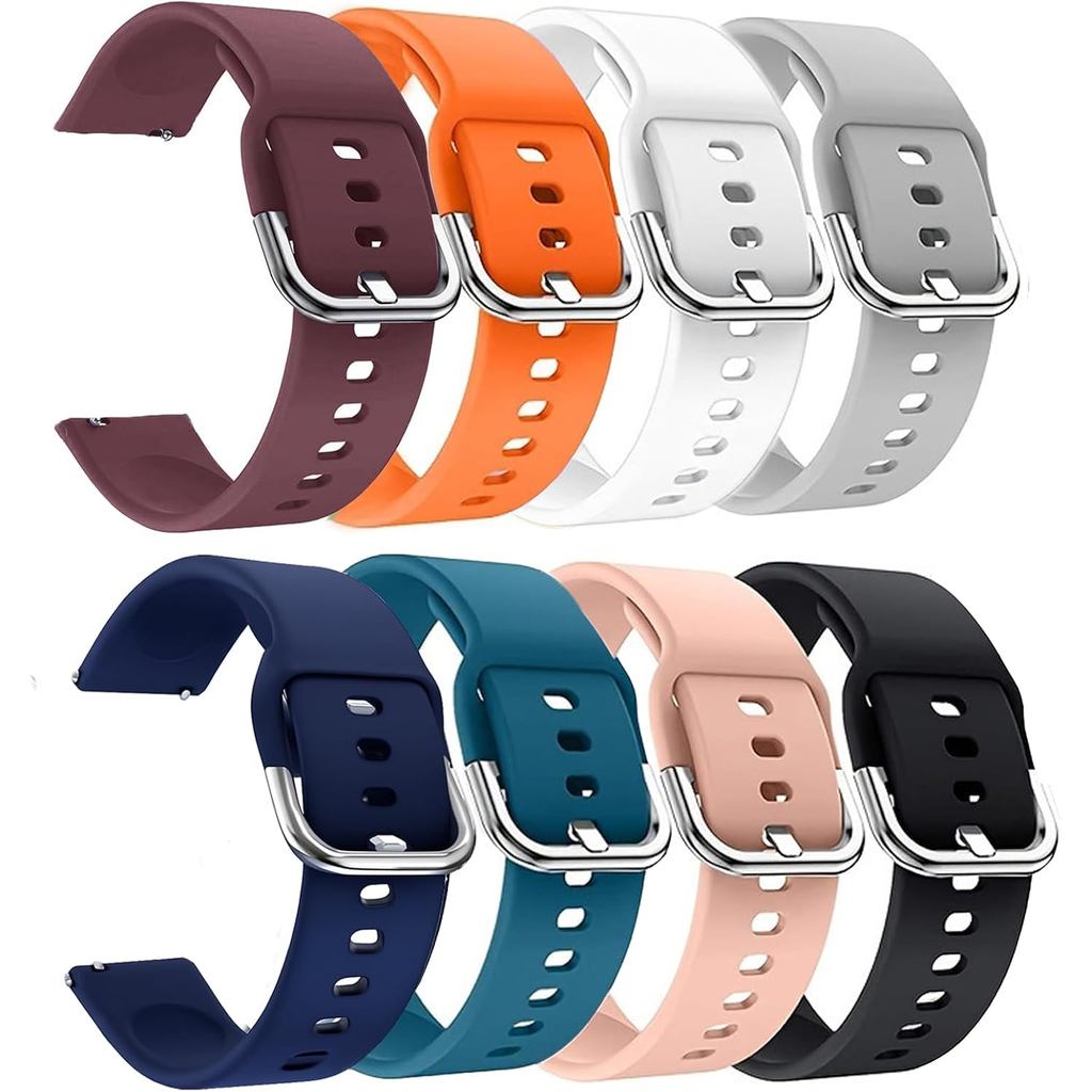 8-Pack สายซิลิโคนสําหรับ Withit Giga, Baolubao W50pro, Merryking MK70, สําหรับ Soudorv Y10 นาฬิกา, น