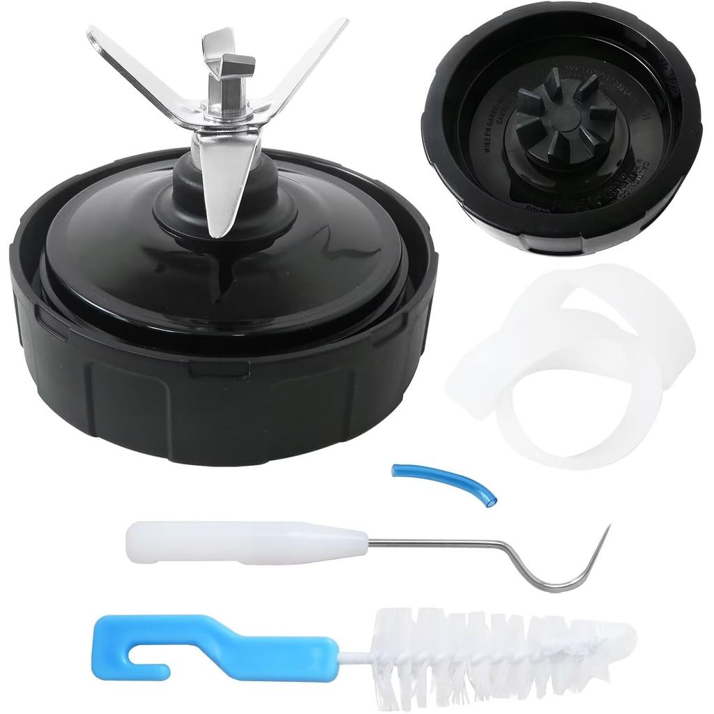 7 Fins Blender Blade Extractor Blade Assembly เหมาะสําหรับ Ninja BL685 30, BL687CO 30, CT640C, CT641
