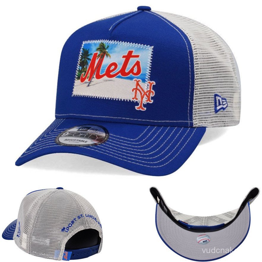 หมวกเบสบอลอินเทรนด์หมวกแก๊ป MLB Pro Baseball League Game หมวกปรับได้แฟชั่น M77Y