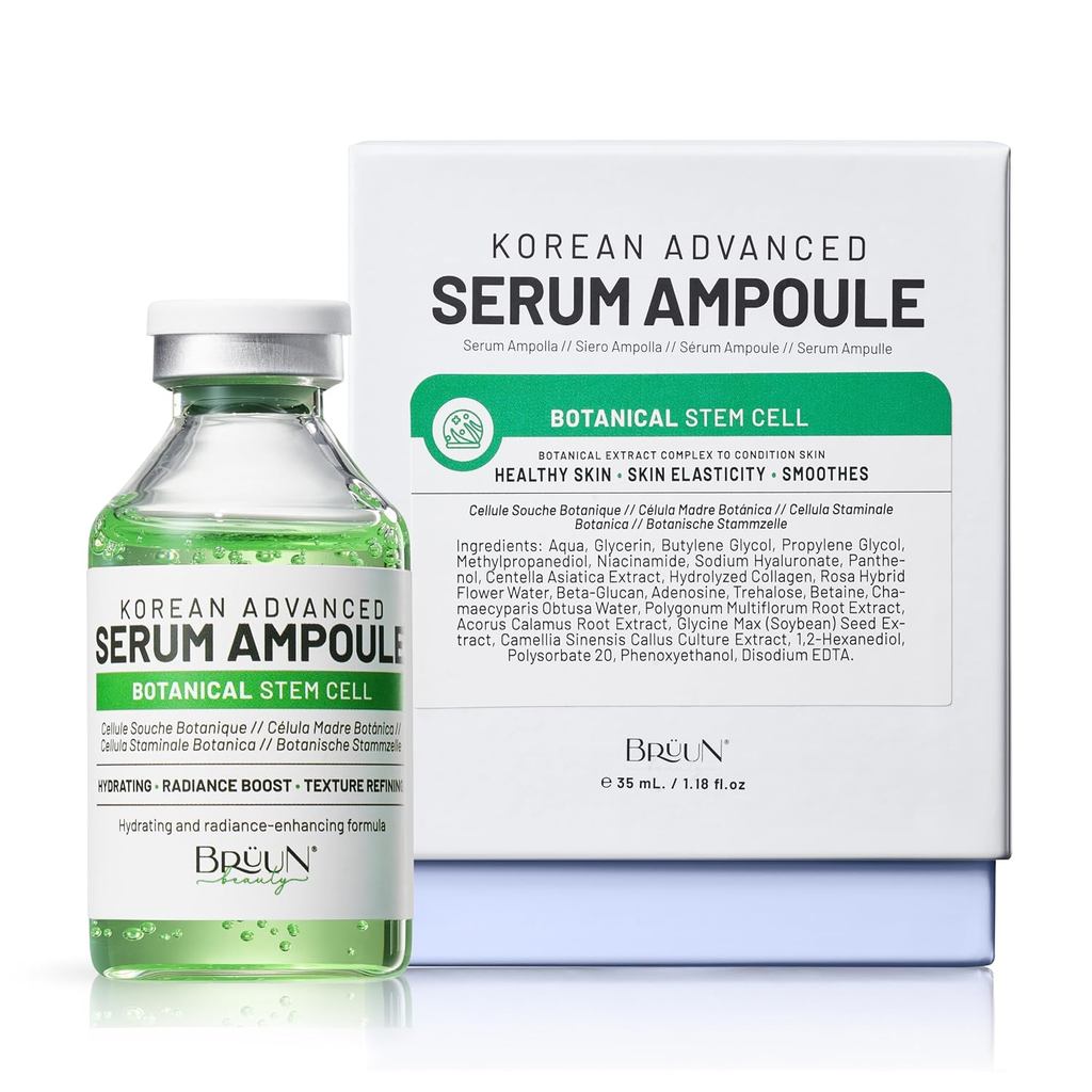 BRUN SC - Control Botanical Stem Cell Ampoule - เซรั่มบูสเตอร์เกาหลีสําหรับผิวหน้าและผิวกาย Serum 1.