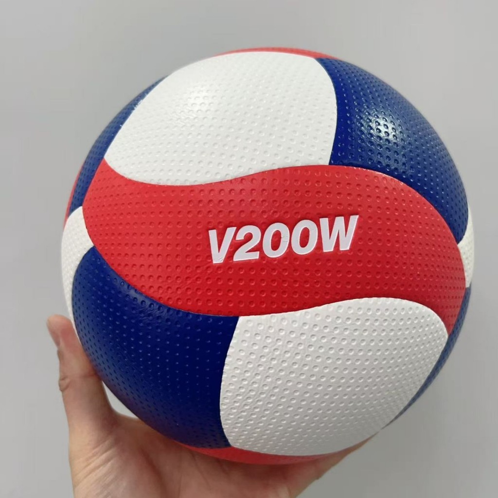 V200W เบอร์ 5 Volleyball High School Exam Volleyball PU Hot-Adhesive Training Competition Volleyball