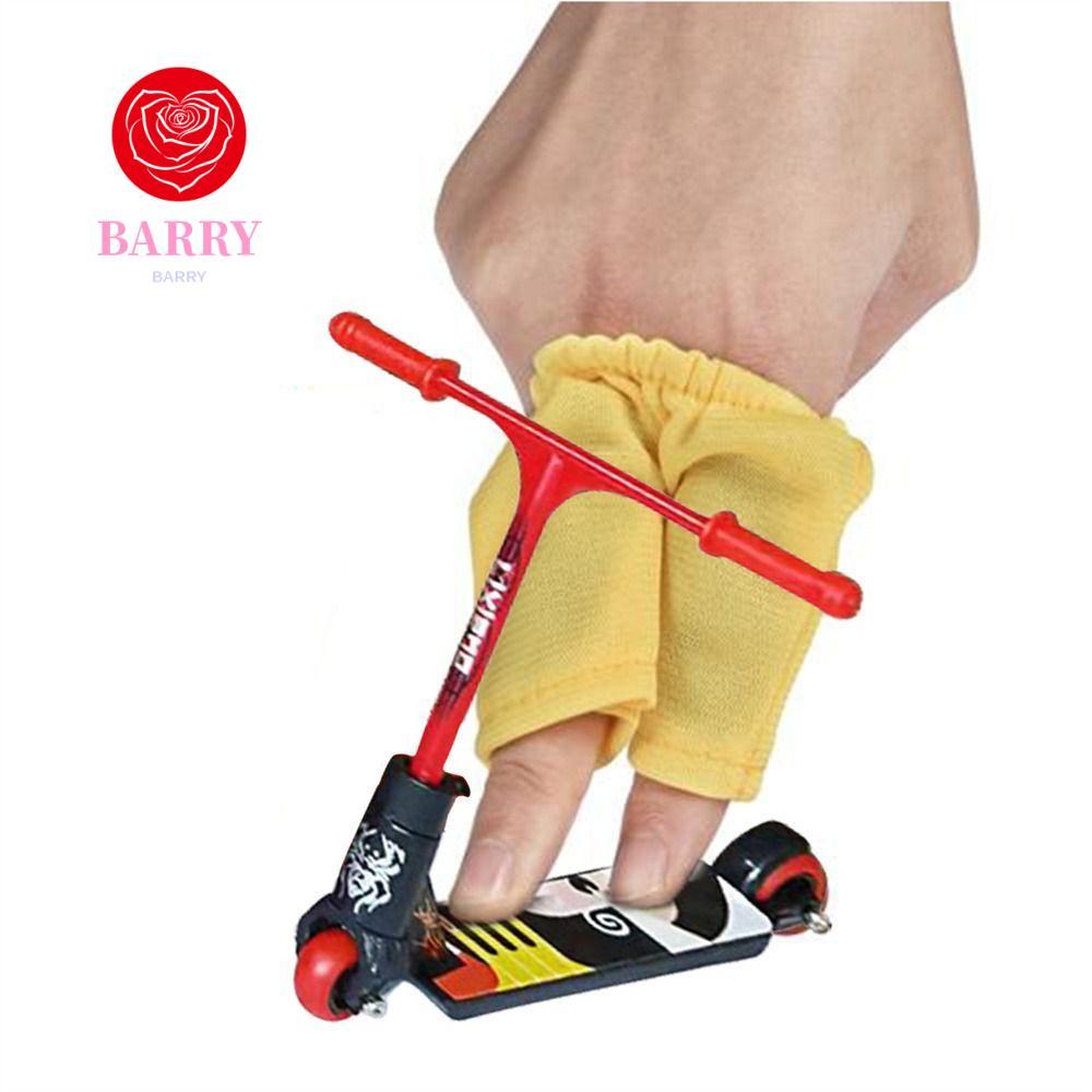BARRY Mini Scooter Finger Training Party Favors สองล้อเด็กที่ถอดออกได้การศึกษา Mini Finger Scooter