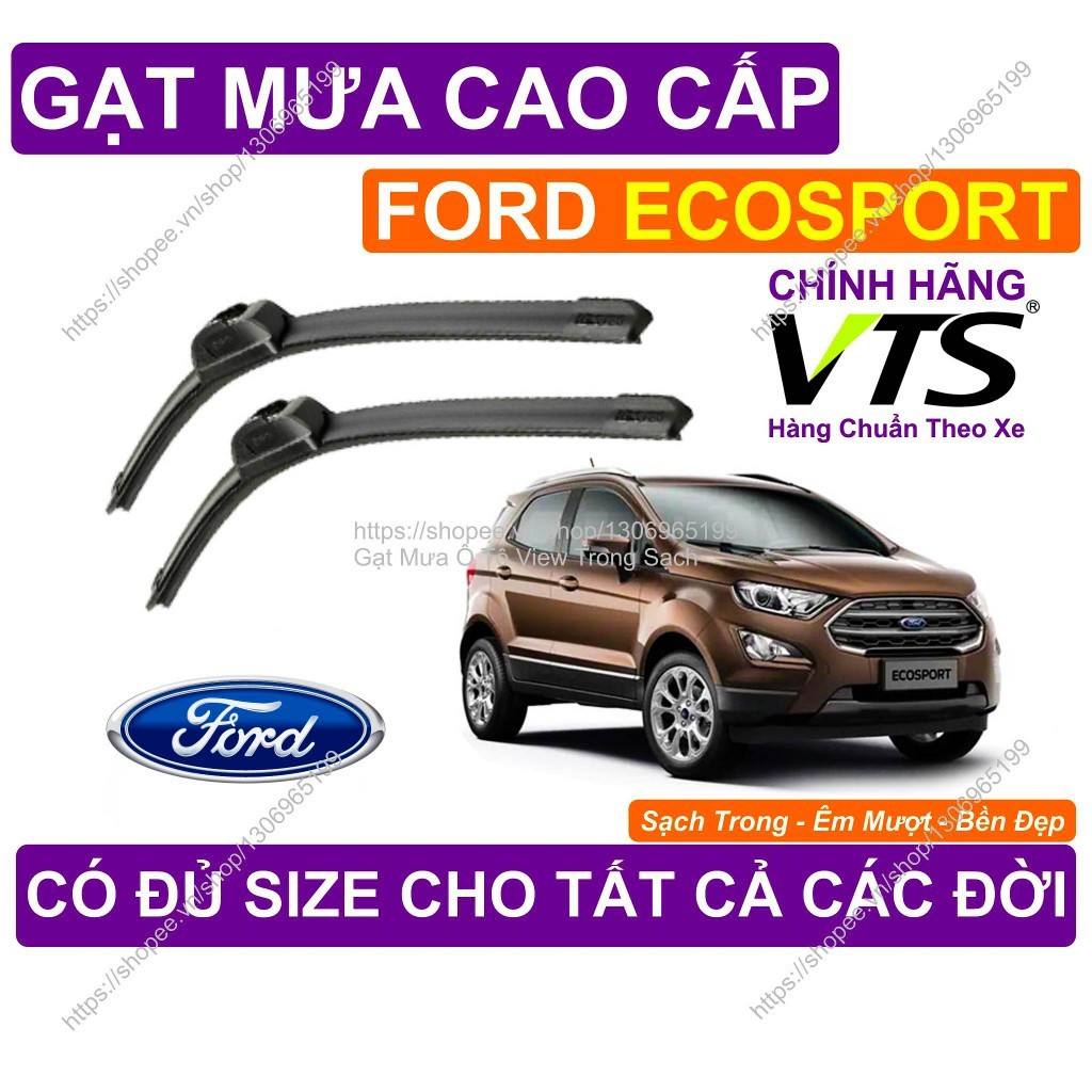 ที่ปัดน้ําฝนแบบเรียบสําหรับกระจก Ford Ecosport ที่ปัดน้ําฝน Ford Ecosport คู่ มีจําหน่ายทุกขนาดสําหร