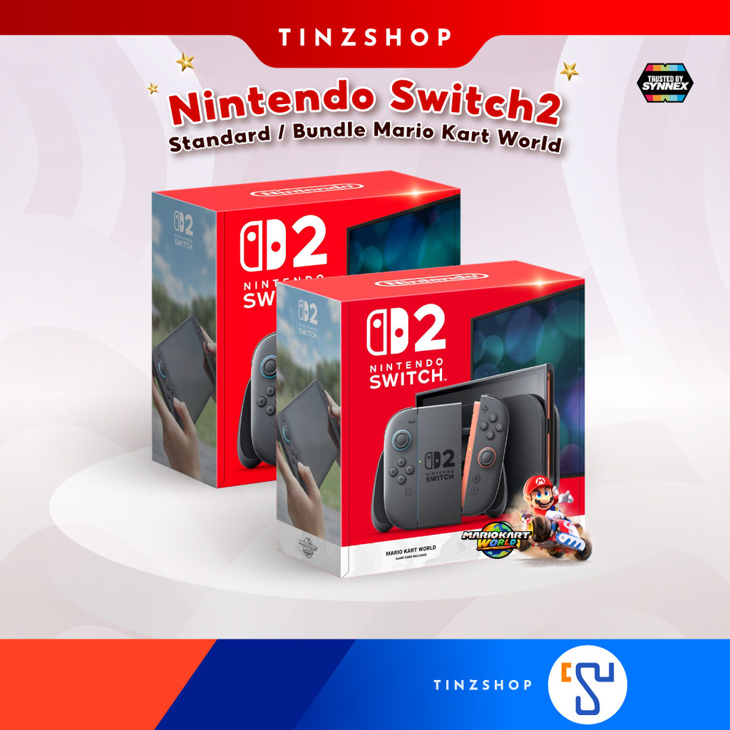 [ส่งด่วน] เครื่อง Nintendo Switch 2 : Standard , Bundle Mario Kart [ประกัน Synnex] ชุดAAA *ไม่เข้าร่วมแคมเปญของแถม Hot!!