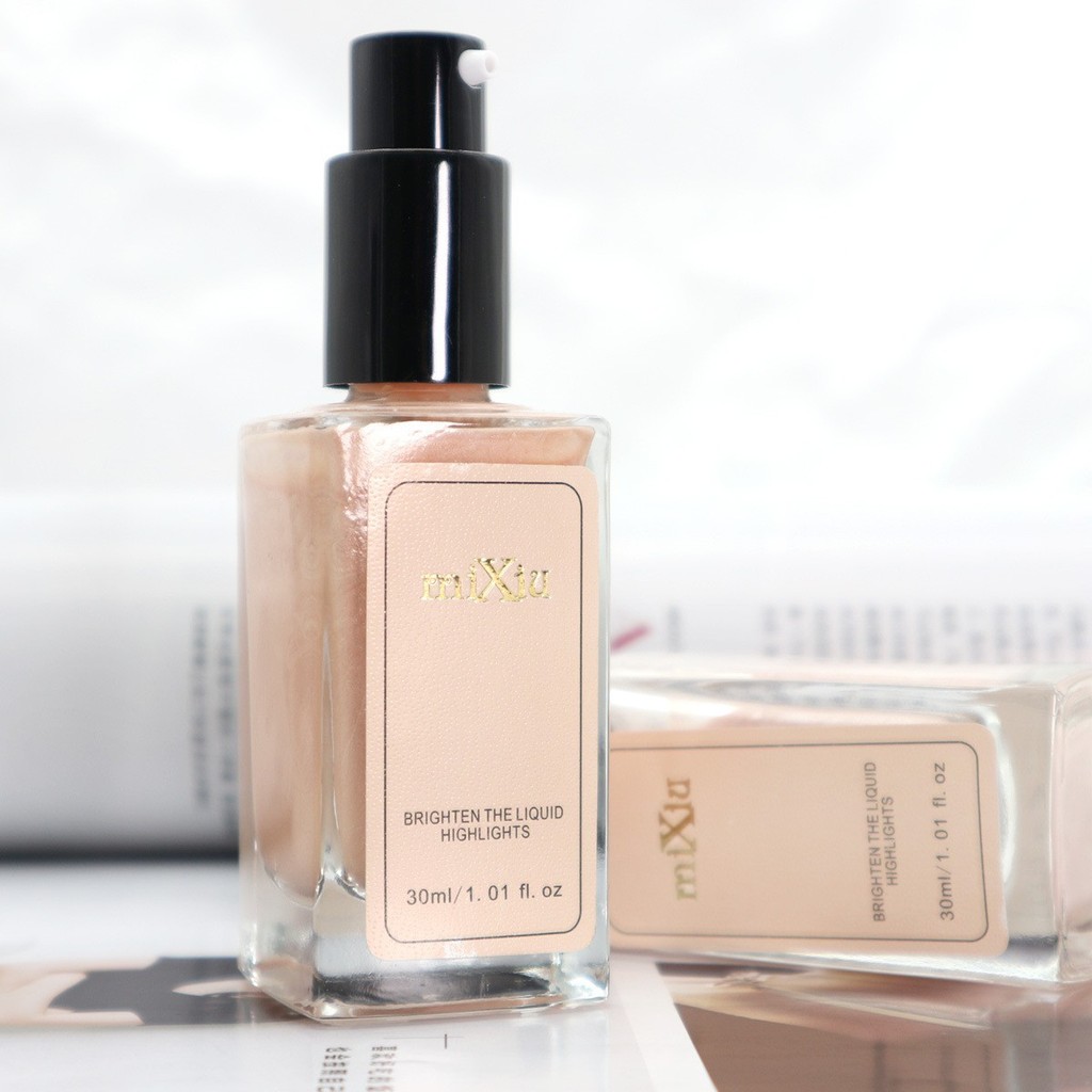 MIXIU คอนซีลเลอร์ Moisturizing Brightening Liquid Long-Lasting Moisturizing Base เมคอัพไพรเมอร์เบสปร