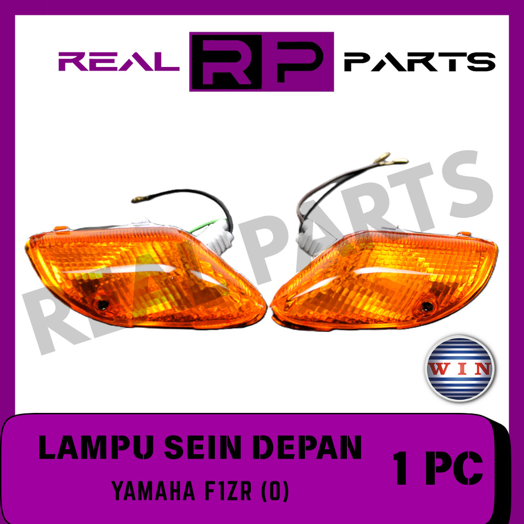 REAL-PARTS/WIN-LAMPU-SEIN-DEPAN/FRONT-WINKER/SEN/RITING/BLINKER/TURN-SIGNAL/MOTOR/YAMAHA/F1ZR-O/ORAN