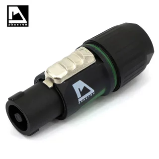 PHANTOM PH 4FX WR 4ขั้ว สเปคคอน speakon หัวสเปคอน แจ็คสเปคคอน ปลั๊กสเปคคอน สเปคอนลำโพง สปีคคอน กันนำ้ hippo audio