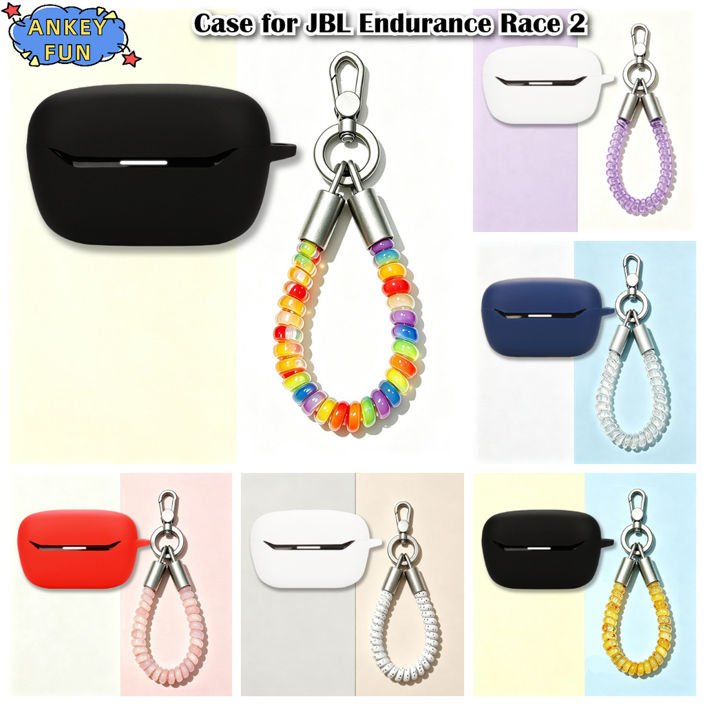 Compatible with JBL Endurance Race 2 Wireless Bluetooth Earphones Silicone Protective Case JBL Endur