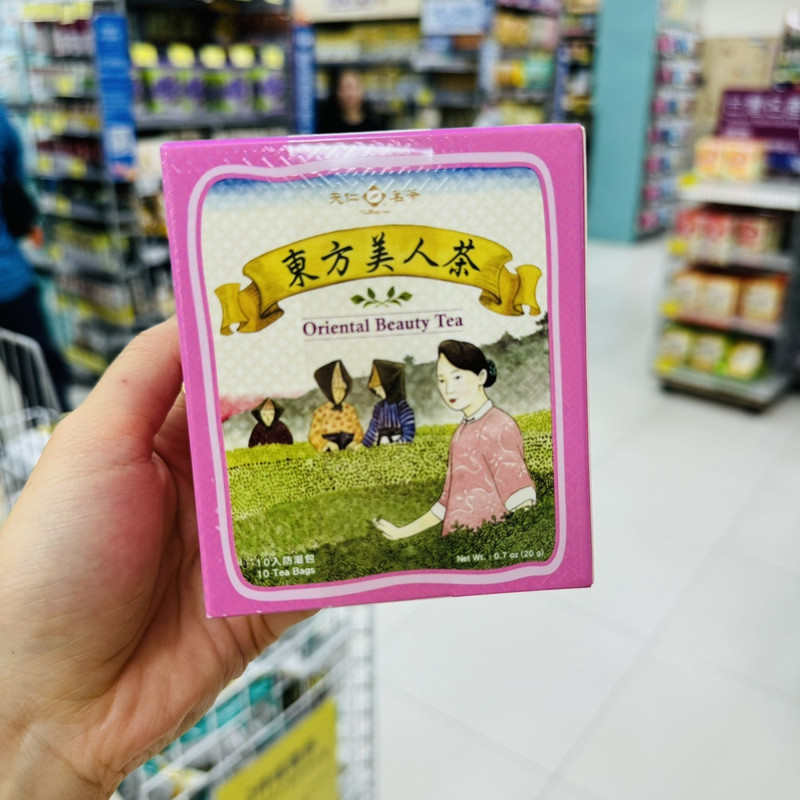 ไต้หวัน Daigou Tenren Tea Oriental Beauty Tea 10 ชิ้นถุงชา 8.8