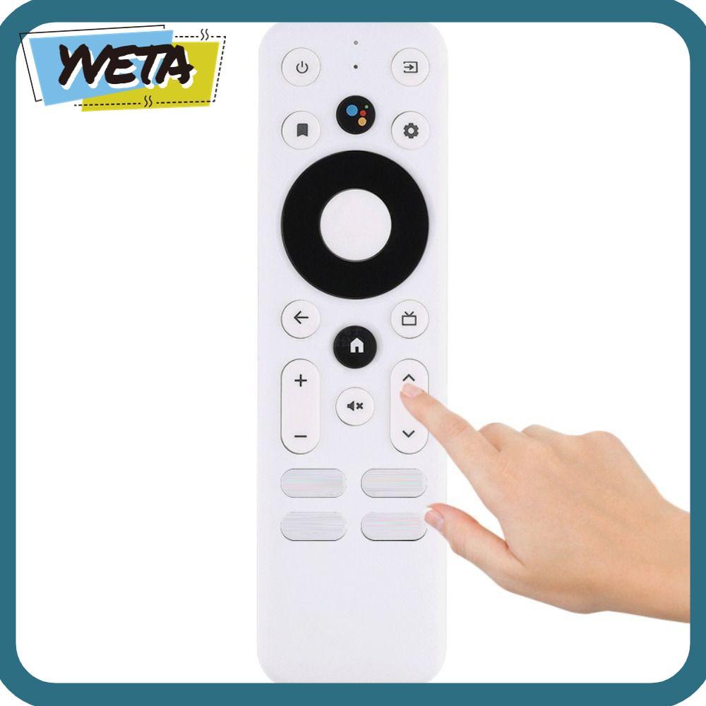 YVETA รีโมทคอนโทรลด้วยเสียง, รีโมทคอนโทรลทีวีอเนกประสงค์ที่ผ่านการรับรอง 4K, 2025 มัลติฟังก์ชั่นแทนท