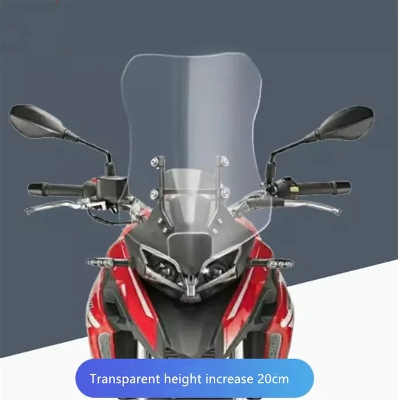 E7AB รถจักรยานยนต์กระจกการปรับเปลี่ยนกระจกด้านหน้ากระจกสําหรับ Benelli TRK251 TRK 251 trk251 Trk251