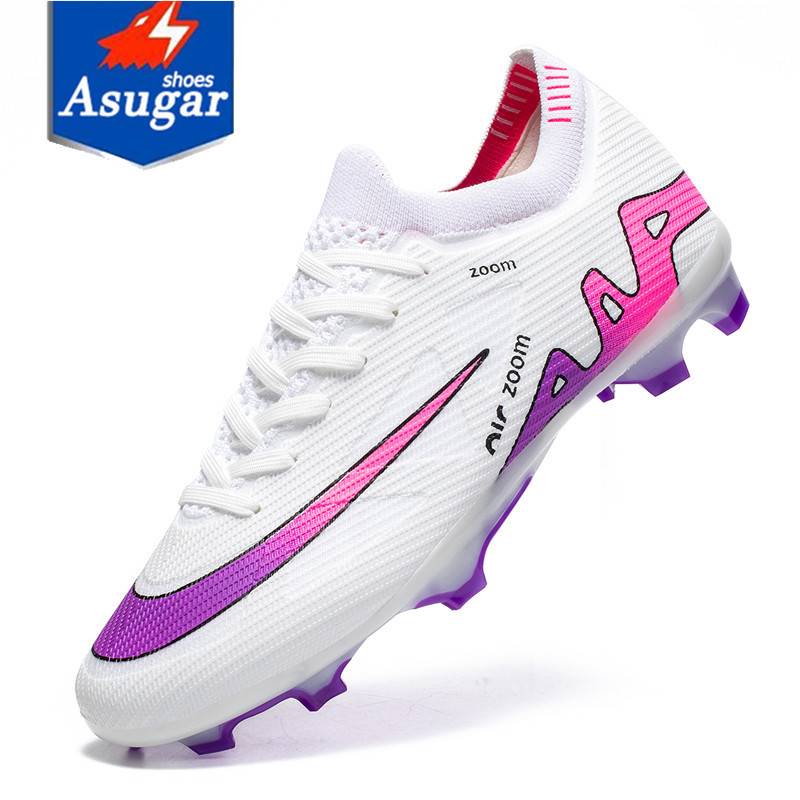 【1-2วัน】2026 รองเท้าสตั๊ด รุ่น FG Soccer Shoes ชนิดหุ้มข้อ สำหรับฟุตซอล ฟุตบอล 35-45