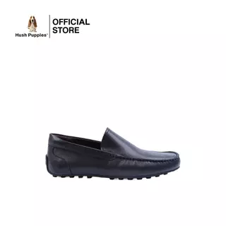 Hush Puppies รองเท้าผู้ชาย รุ่น HP 8HCFB1815A - สีดำ (รองเท้าลำลองหนังแท้ แบบสวม)