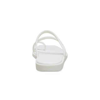 CROCS รองเท้าแตะผู้หญิง MIAMI TOE LOOP SANDAL รุ่น 209862-0WV - CHALK