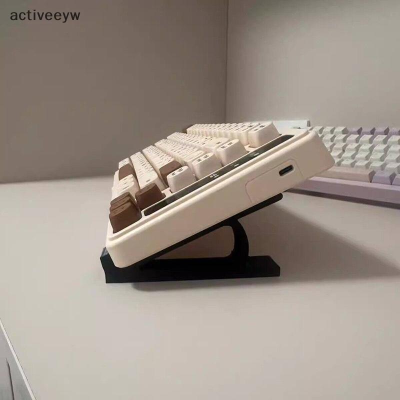 Activeeyw] ขาตั้งคีย์บอร์ดตามหลักสรีรศาสตร์อเนกประสงค์ปรับความสูงได้ไรเซอร์แบบพกพาสําหรับโฮมออฟฟิศทุกวันใหม่