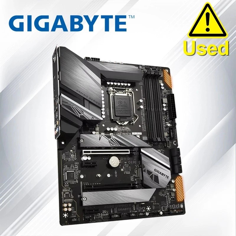 Gigabyte Z590 GAMING X Intel Z590 Express LGA 1200 Micro ATX DDR4-SDRAM เมนบอร์ด