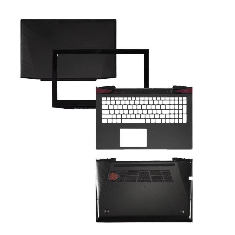 ใหม่สําหรับ Y50 Y50-70 Y50P-70 Y50-80 แล็ปท็อป LCD ด้านหลัง bezel/Palmrest/ด้านล่าง/บานพับฝาครอบ Non