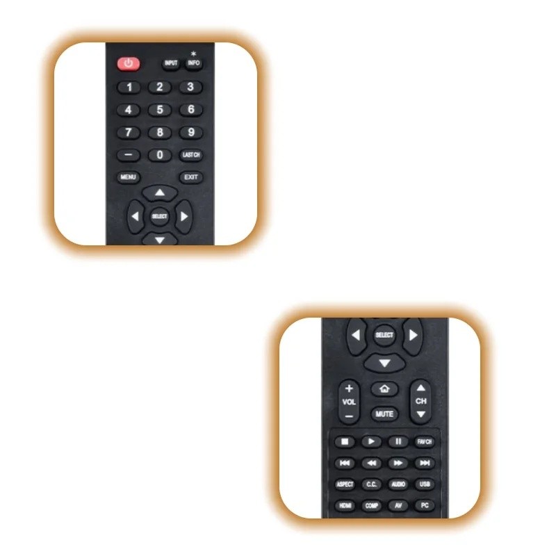 JKT-62C รีโมทคอนโทรลสําหรับ Hitachi TV รุ่น LE50H508 LE42H508 LE40S508 LE46H508 LE49S508 LE55H508