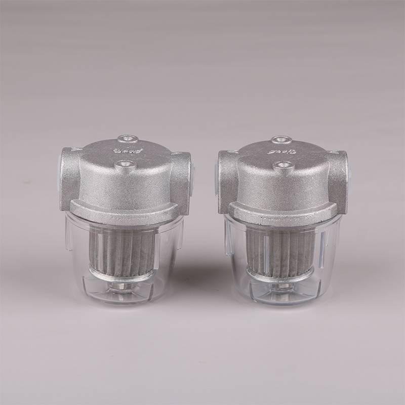 FOURSUN กรองน้ํามันสําหรับเตาน้ํามัน Transparent PC ถ้วย 1/4 "3/8" ตัวกรองเชื้อเพลิงดีเซลขนาดเล็กสํา