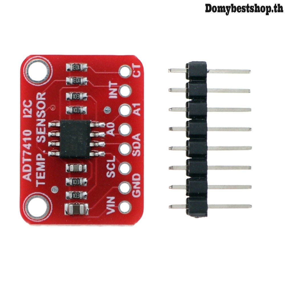 ฝ่าวงล้อมอุณหภูมิ 16-Bit I2C ADT7410 0.25C เซ็นเซอร์ความแม่นยําสูง