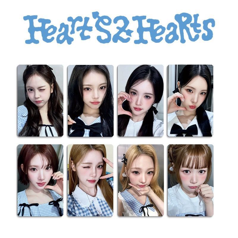 Hearts2hearts Hearts Girl Photocard Shanghai Limited Gift Box Series Photocard Bonus Card Random Car
