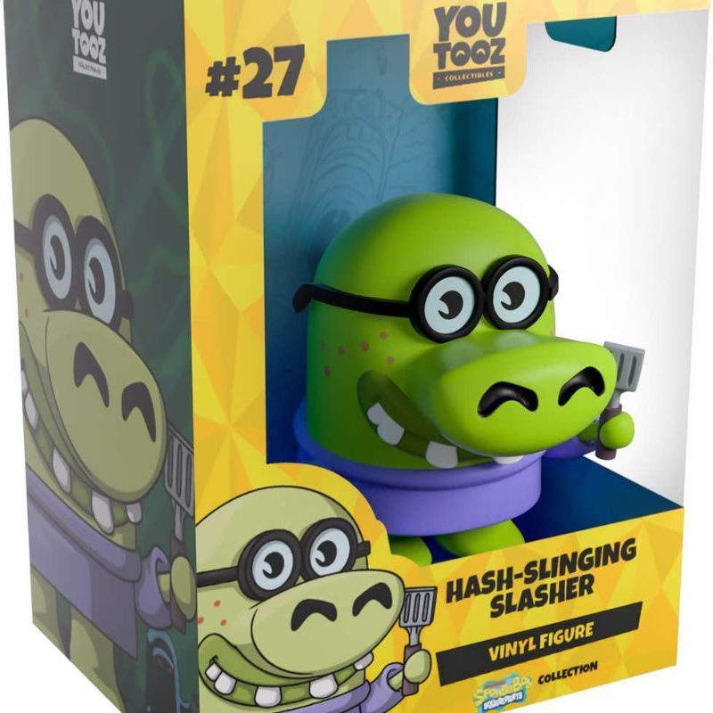 [คลังสินค้าพร้อม] ของแท้ SpongeBob SquarePants Shovel Killer Doll Figure Youtooz สินค้า
