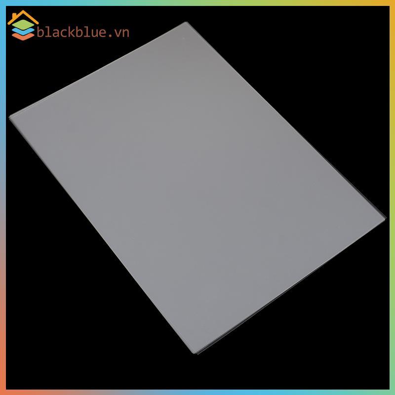 BBLUE 10 ชิ้น A4 Inkjet Laser Printing Transparency Film กระดาษถ่ายภาพ PCB Stencils .