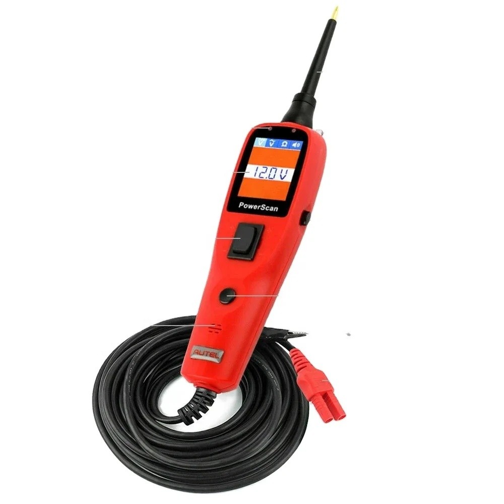 FSKR Bset Autel PS100 Power Scan เครื่องทดสอบวงจรยานยนต์ไฟฟ้า Test Probe ชุด 12 V/24 V รถวินิจฉัยเคร