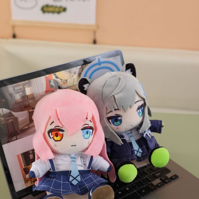 【พร้อมส่ง】blue archive ตุ๊กตา project sekai ตุ๊กตา Chocopuni Hina Shiroko plushie Blue Archive ตุ๊กต