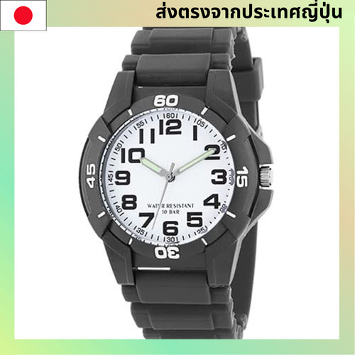 นาฬิกาข้อมือ J-AXIS สปอร์ต กันน้ำ 100 เมตร ระบบควอตซ์ญี่ปุ่น หน้าปัดอะนาล็อกสีขาว ดีไซน์เรียบง่าย สำ