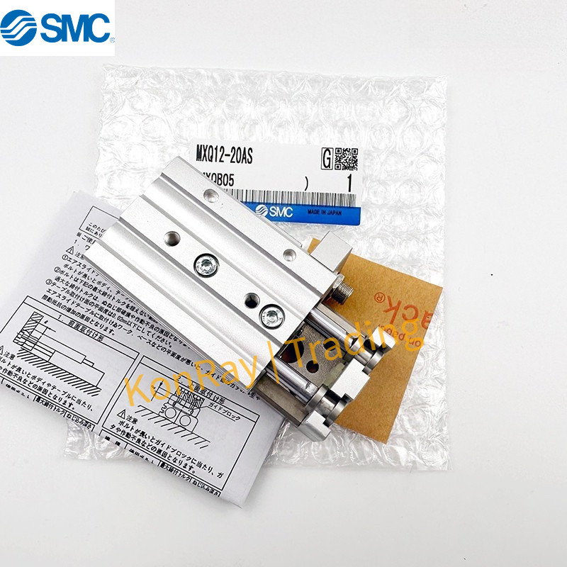 SMC ยี่ห้อใหม่ MXQ6/MXQ8/MXQ12/MXQ16/MXQ20/MXQ25-10-20-30-40-50-75 สไลด์กระบอก