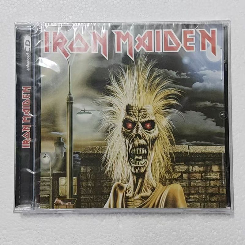 Iron Maiden Iron Maiden Iron Maiden ยุโรปอเมริกันยอดนิยมของแท้ CD Disc CD 8.17.3