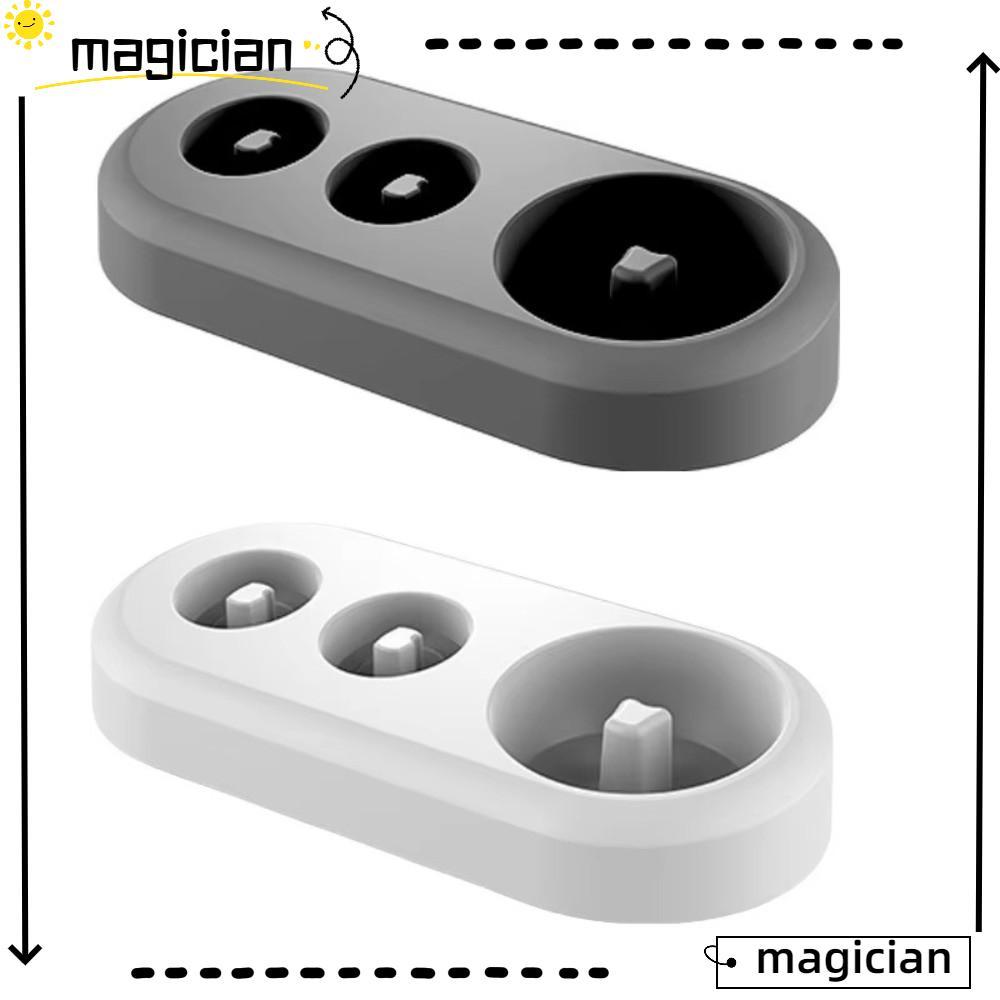 MAGICIAN ที่วางแปรงสีฟันไฟฟ้า, ฐานขาตั้งทดแทนที่ทนทาน, ที่เก็บแปรงสีฟันประหยัดพื้นที่ที่สร้างสรรค์ใช