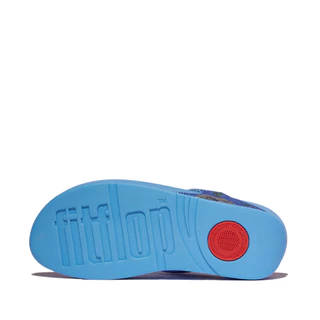 FITFLOP LULU X PHANNAPAST PANSY PARADISO รองเท้าแตะแบบหูหนีบผู้หญิง รุ่น Y1B-D42 สี BLUE