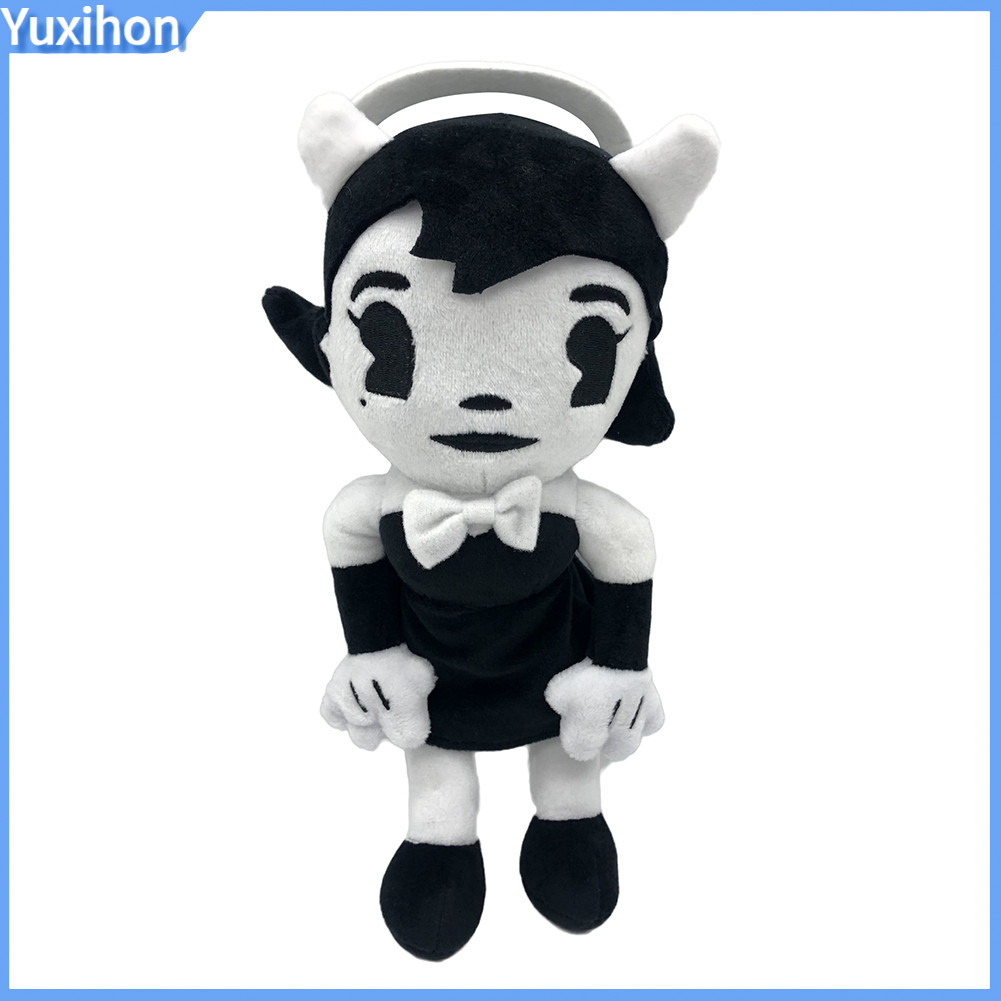 ยูซิฮอน| น่ารัก Bendy the Ink Machine Boris Action Figure ตุ๊กตายัดตุ๊กตาของเล่นเด็ก
