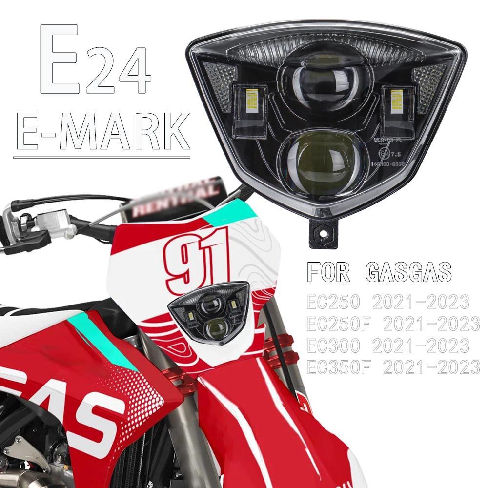 A-LEDไฟหน้าไฟหน้าสําหรับแก๊สแก๊สEC 250 300 350 F 2021-2023 แก๊สแก๊สEC250 EC250F EC300 EC350F Enduroร