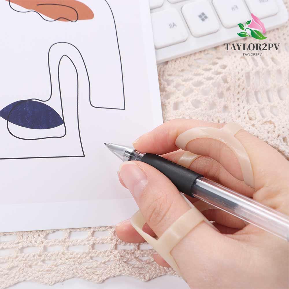 TAYLOR2PV Finger Splint Support, Finger Cuff Ring Sleeve Oval Finger Splint, Finger Support Protecto