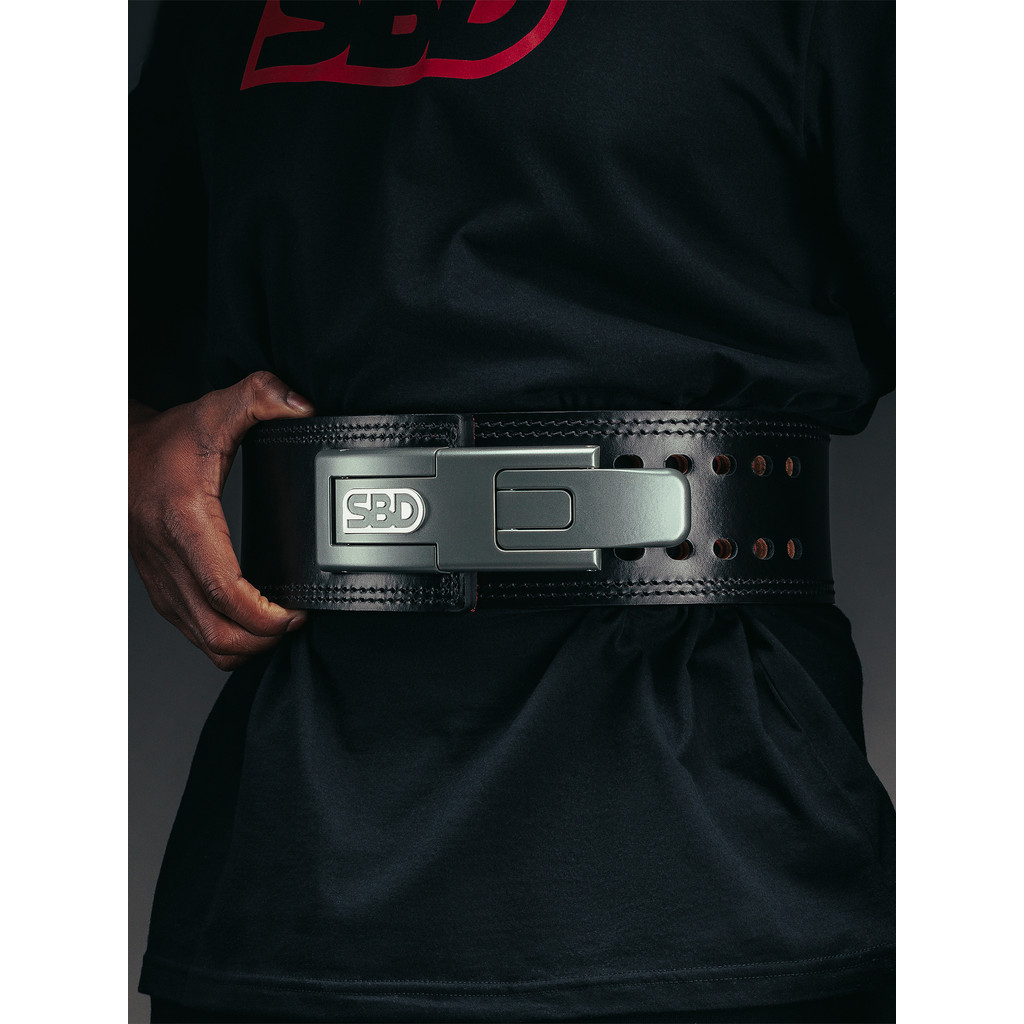 British SBD British Classic Heavy-Duty Belt 2026 อัพเกรดหัวเข็มขัด Strength Lifting เข็มขัดป้องกัน I