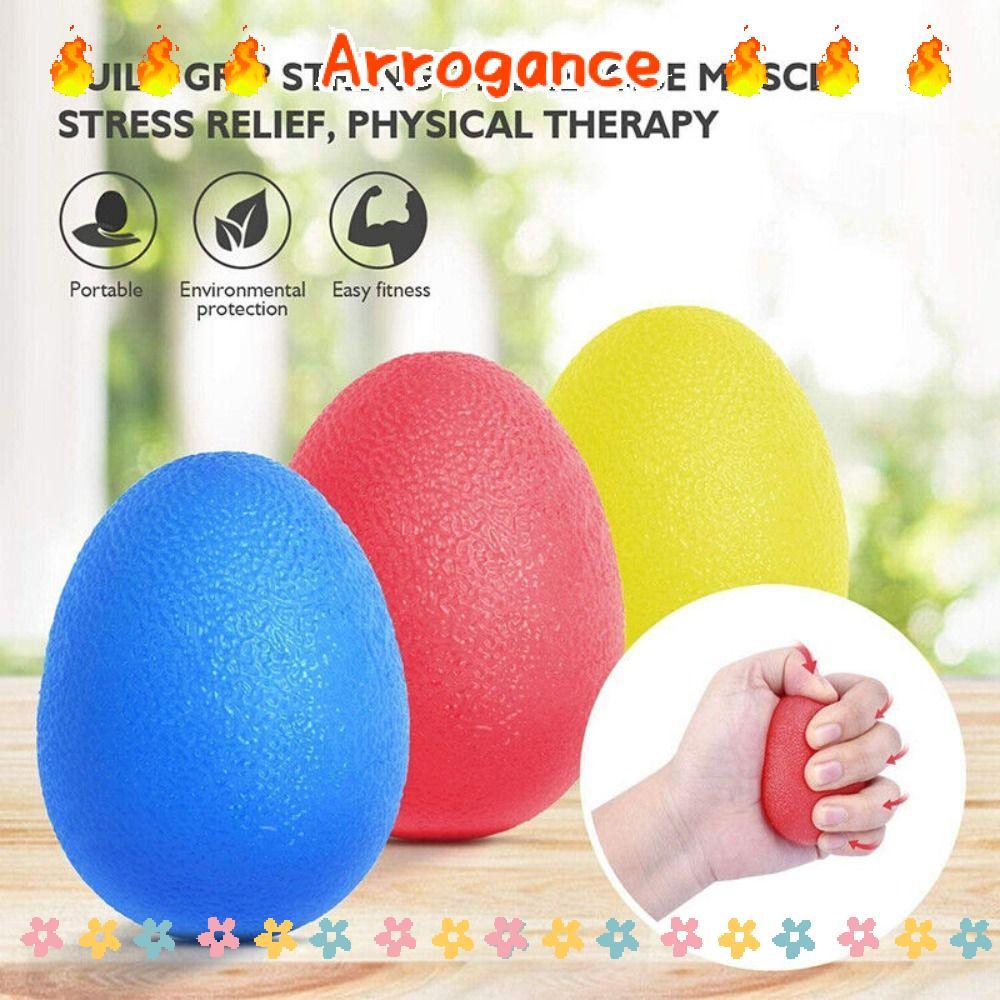 ARROGANCED Stress Ball, Squeeze Stress Relief Grip Training Hand Stress Ball, การออกกําลังกายบีบซิลิ