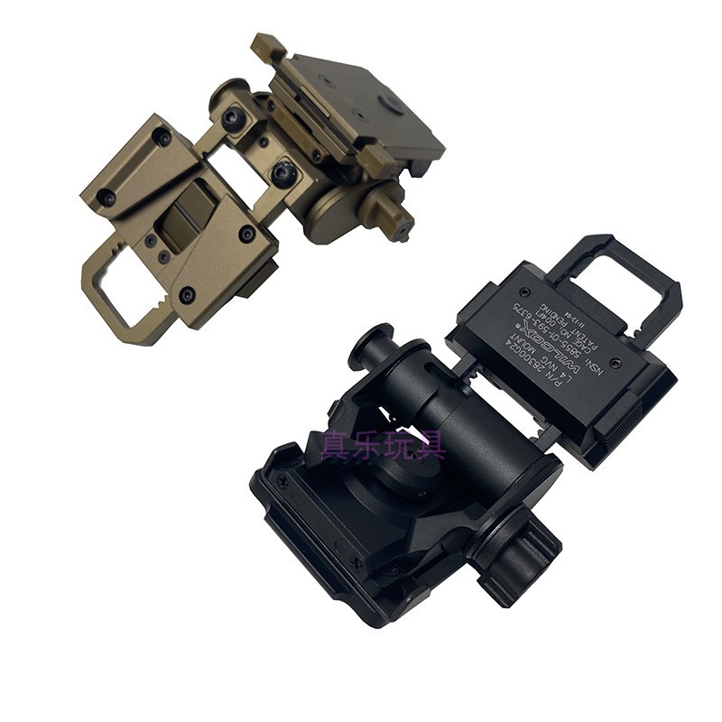 ยุทธวิธี L4G24 โลหะตัวอักษร Dump รถบรรทุก Night Vision Bracket PVS15 PVS18 NVG18 วงเล็บหมวกกันน็อค