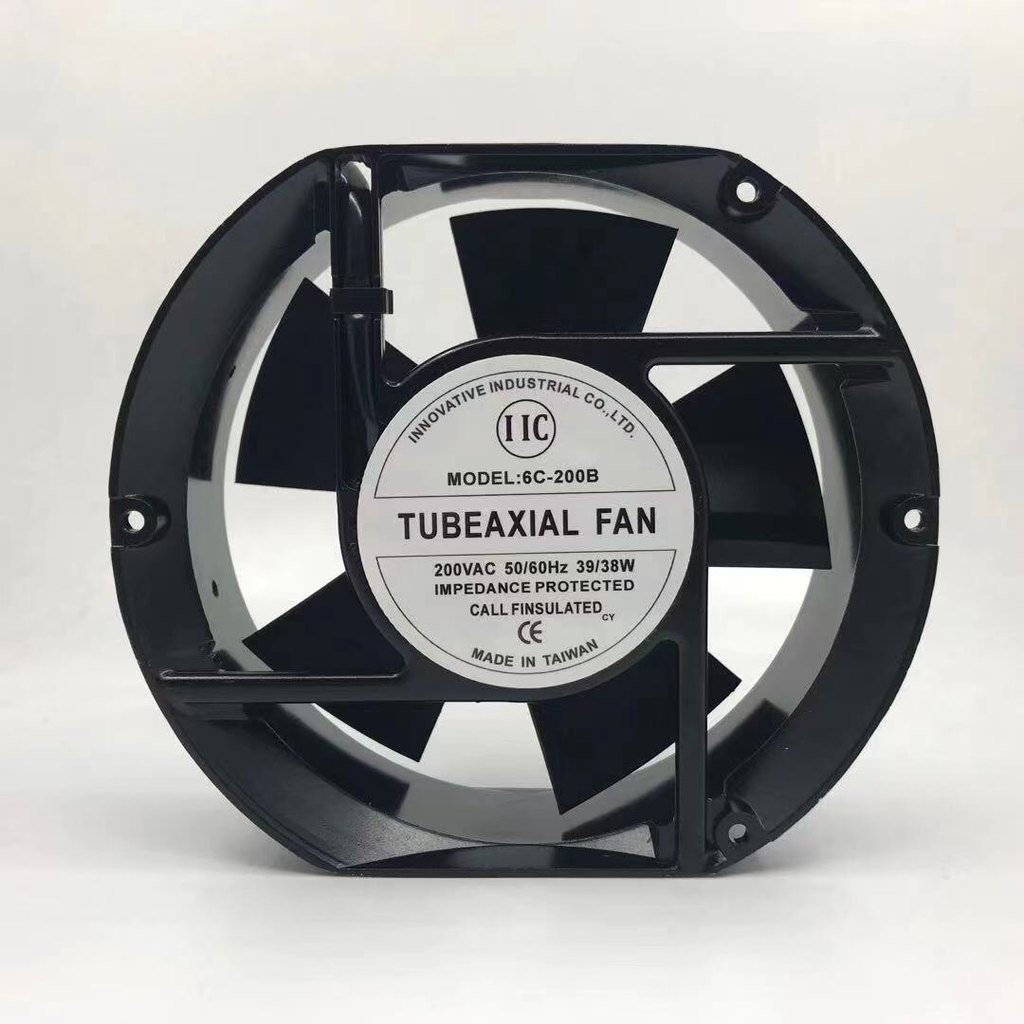 [หม้อน้ําขายร้อน] ยี่ห้อใหม่ Barry 6C-200B 200V 6C-230B 230V 39/38W 17CM 17251 Axial Fan