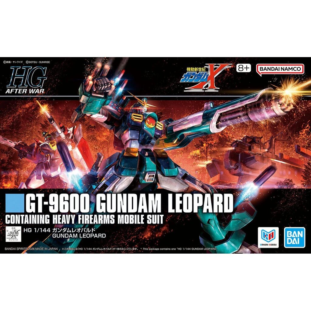 Bandai HG 1/144 GUNDAM LEOPARD 4573102720528 C5