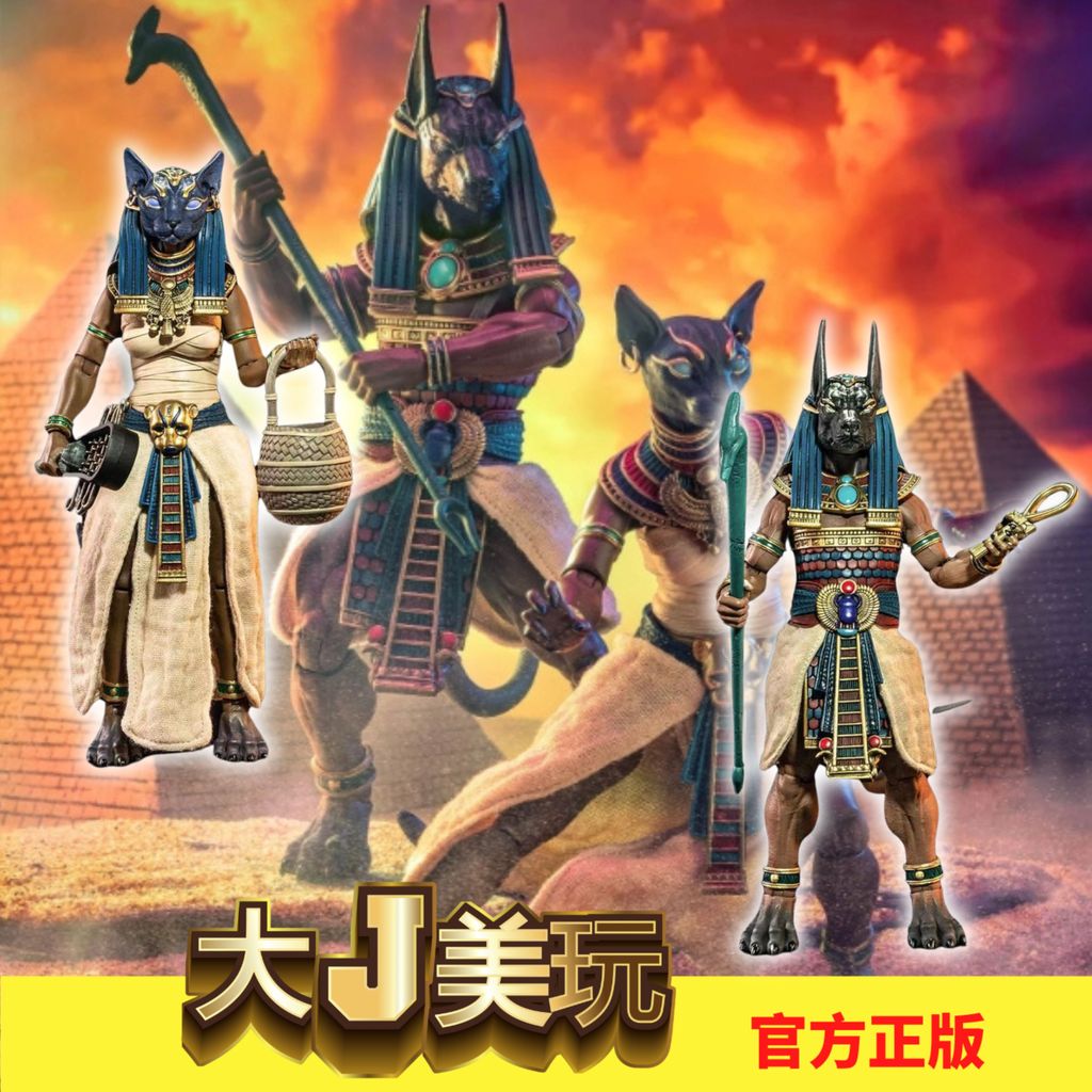 [คลังสินค้าพร้อม] Four Knights Egypt Limited Anubis Catwoman Buster 23 ซม.Action Figure