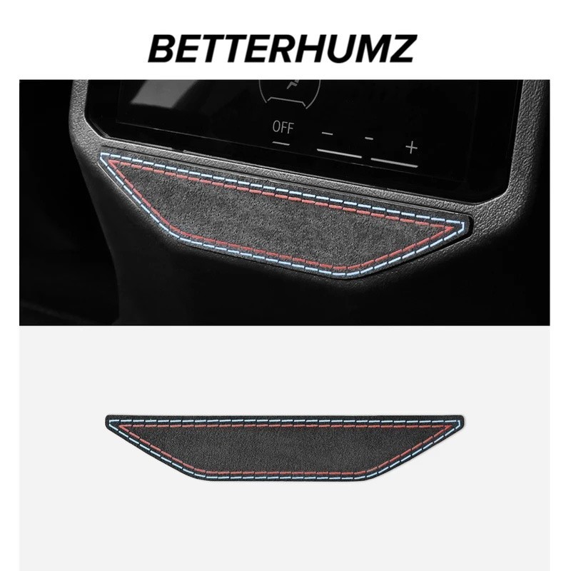 ภายในรถสําหรับ BMW X3 G45 X3 G48 2025 Made of Alcantara ที่นั่งด้านหลัง Air Vent Outlet แผง